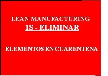 Ejemplo de clasificación en la etapa Seiri